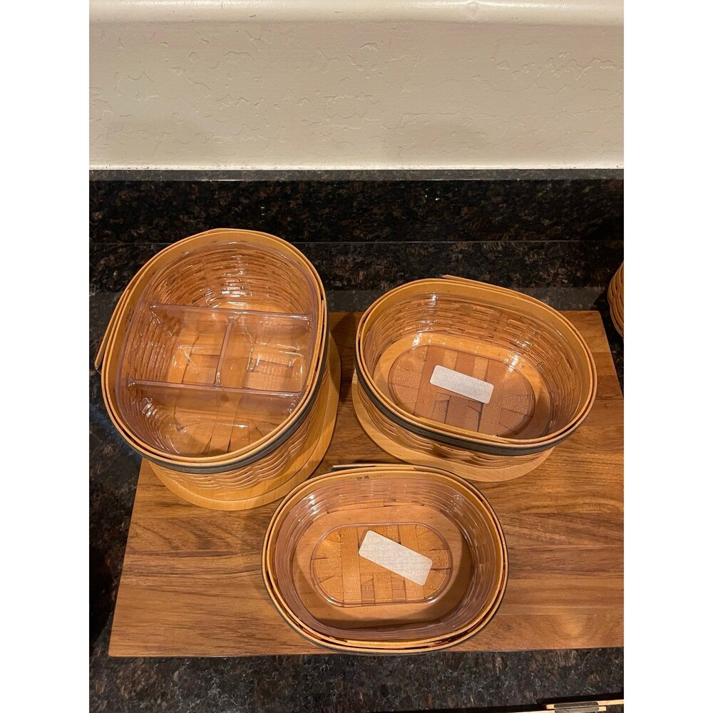 Longaberger Collectors Club Harmony baskets set of 5 - Picture 6 of 8